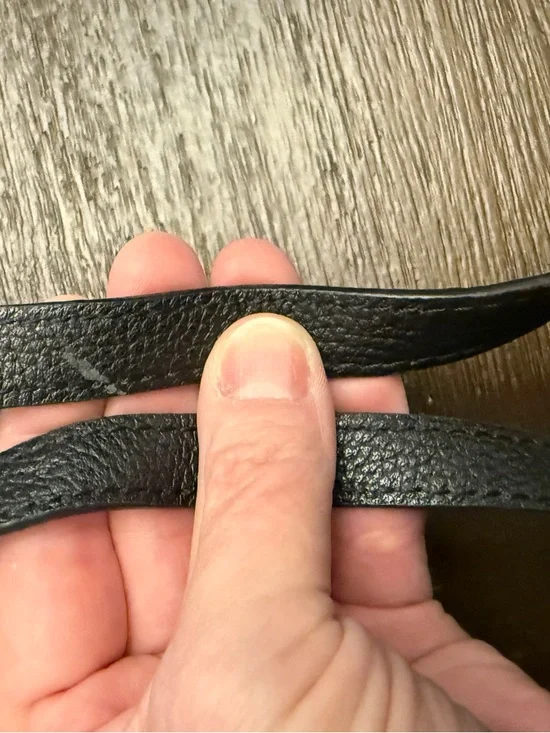 Michael Kors Black Pebbled Leather Satchel Crossbody Bag Purse - Picture 15 of 16